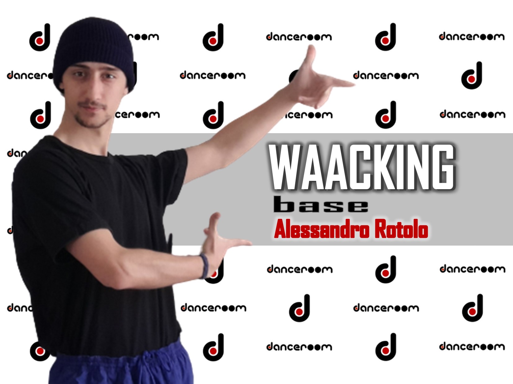 lezione di waacking base 2 con alessandro rotolo